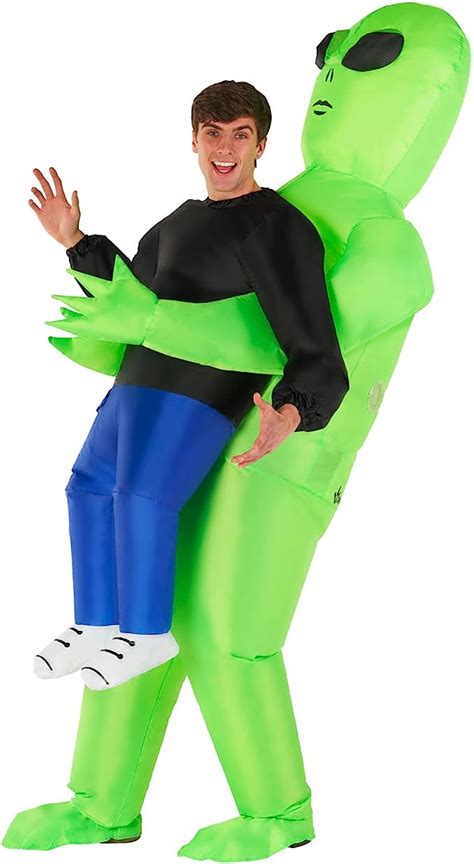 alien inflatable costume|alien abduction costume no inflatable.